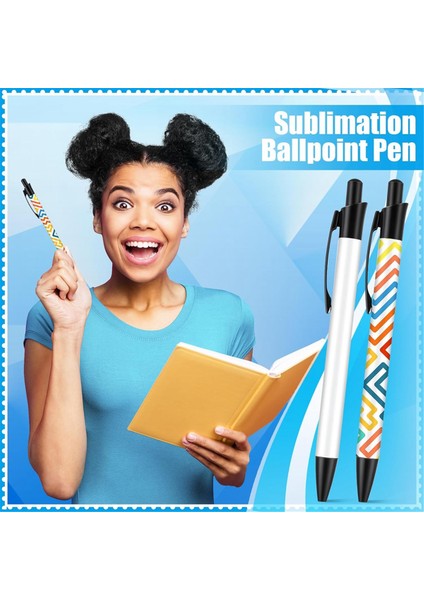 36 Adet Süblimasyon Kalem Boş Süblimasyon Kaplamalı Kalemler Isı Transfer Kalemleri Isı Büzüşmeli Ambalajla Kendin Yap Ofis Ev Için (Yurt Dışından) fırsatları