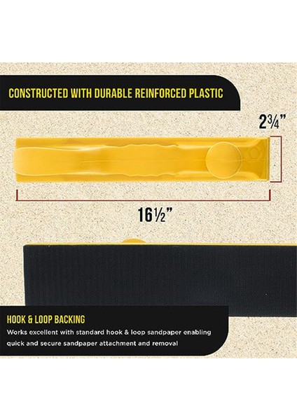 El Zımpara Dosya Bloğu Sürekli Rulolar Veya Zımpara Kağıtları Için Uygun Kanca ve Halka Destekli El Zımpara Tahtası (Yurt Dışından) fiyatları