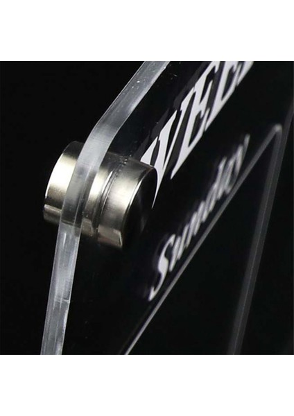 Akrilik Buzdolabı Manyetik Takvimi, Akrilik Kuru Silinebilir Tahta, Şeffaf Buzdolabı Takvimi, Not Mesaj Panosu (Yurt Dışından) fırsatları