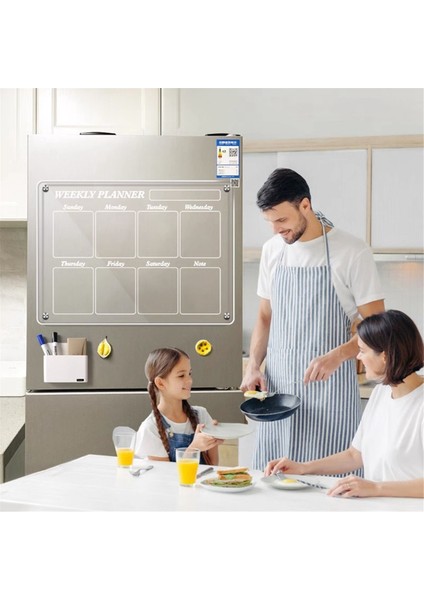 Akrilik Buzdolabı Manyetik Takvimi, Akrilik Kuru Silinebilir Tahta, Şeffaf Buzdolabı Takvimi, Not Mesaj Panosu (Yurt Dışından) indirimleri