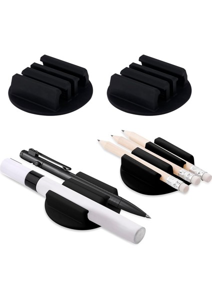 Adet Yapışkanlı Silikon Kalemlik, Kalem Klipsi Seti, Masa, Pano ve Diğer Düz Yüzeyler Için Kalemlik (Yurt Dışından) fırsatları