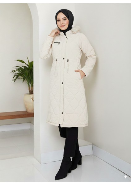 Kadın Beli Bağcıklı Nova Kumaş Mont fiyatları