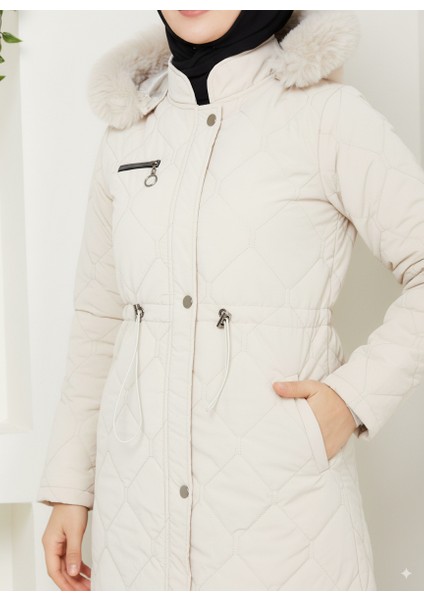 Kadın Beli Bağcıklı Nova Kumaş Mont fırsatları