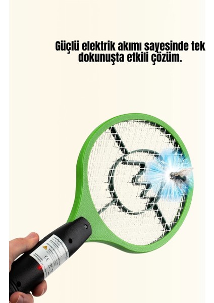 Buğz Elektrikli Sinek Raketi | Yüksek Voltajlı, Güvenli ve Taşınabilir modelleri