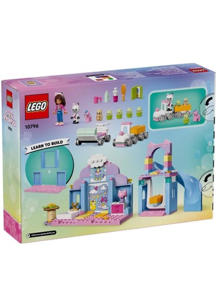 Buğz 10796 LEGO Gabby’s Dollhouse Gabby'nin Kitty Bakım Odası 165 Parça +4 Yaş fırsatları