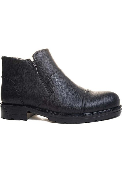 Erkek Kürklü Bot Siyah • Sıcak Astar • Kışlık Su Geçirmez Taban • Rahat Günlük Bot (40-44) fiyatları