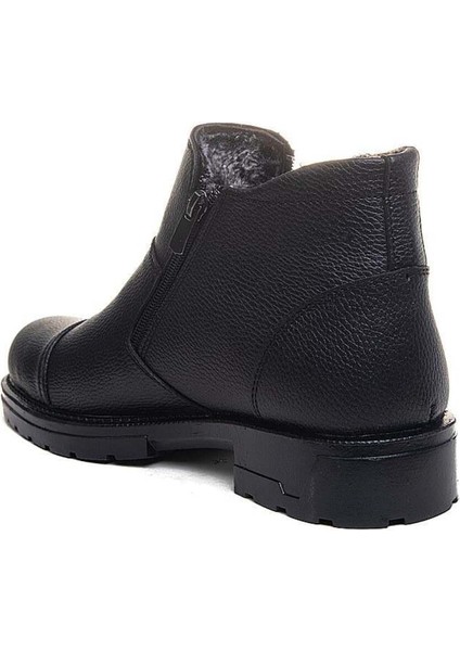 Erkek Kürklü Bot Siyah • Sıcak Astar • Kışlık Su Geçirmez Taban • Rahat Günlük Bot (40-44) modelleri