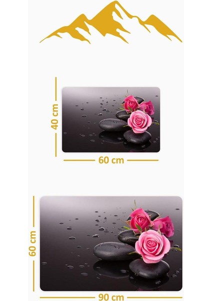 Yıkanabilir Kaymaz Tabanlı Modern Desenli 2'li Banyo Paspas Takımı BPS0033 fiyatları