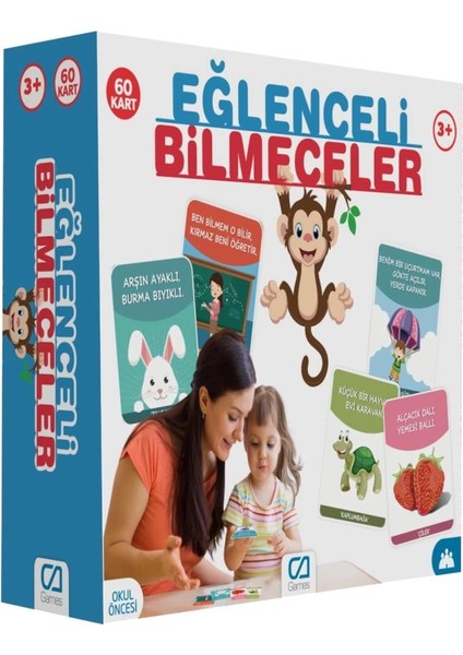 Games Eğlenceli Bilmeceler 60 Kart 5103