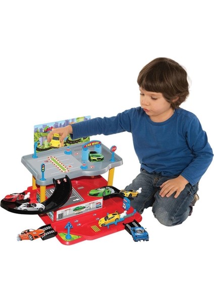 Buğz 03067 2 Katlı Garaj Oyun Seti modelleri