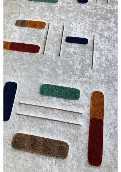 Dijital Baskı Kaymaz Taban Yıkanabilir 2'li Punch Banyo Paspas Takımı PCP004 fırsatları