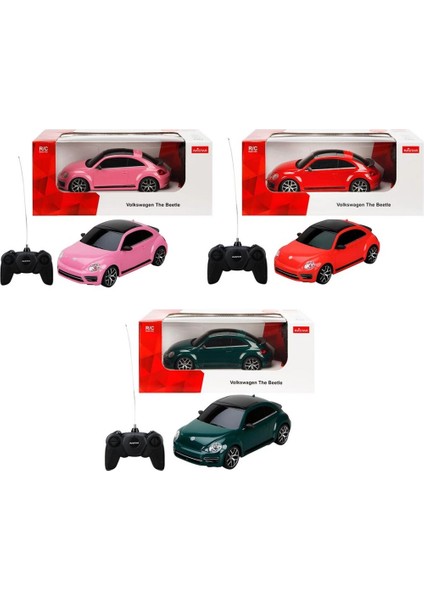 1/24 Volswagen The Beetle Uzaktan Kumandalı Araba F/f 2.5ghz fırsatları