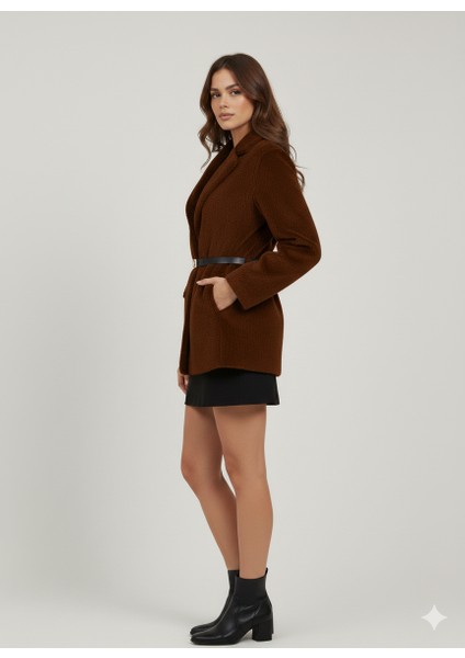 Kemerli Tay Flock Ceket fiyatları