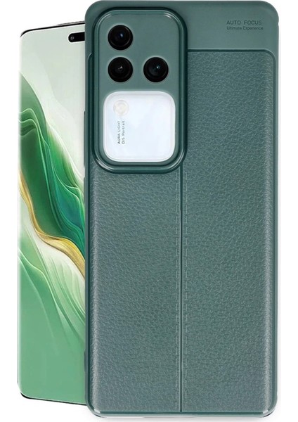 Vivo V30 5g Kılıf Auto Focus Kapak - Koyu Yeşil