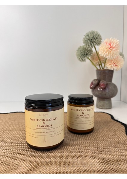 White Chocolate & Almonds (Beyaz Çikolata & Badem)