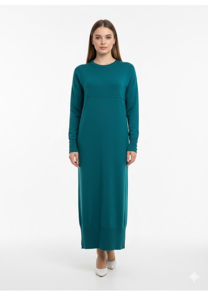 Düğme Çakımlı Triko