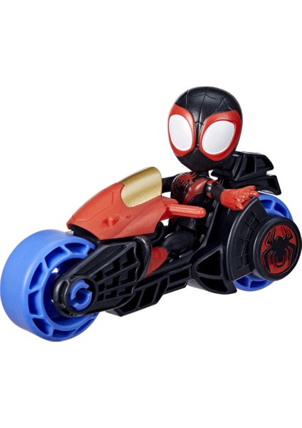 F6777 Spidey ve Inanılmaz Arkadaşları - Motorsiklet ve Figür +3 Yaş indirimleri