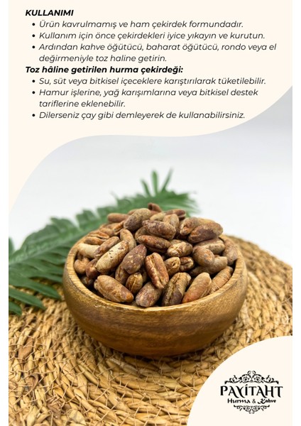 Hurma Çekirdeği 500 gr indirimleri