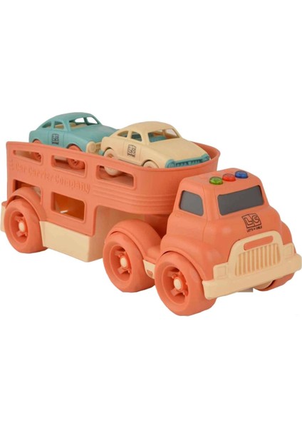 Sesli ve Işıklı Taşıyıcı Tır 3 Parça modelleri