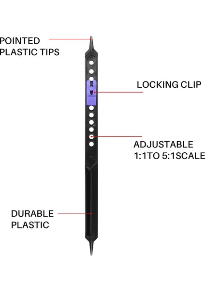 Sanatçılar Için Orantılı Ayırıcı Çizim Aracı, Gri Tonlama Değer Bulucu, Renk Çemberi ve Sanatçılar Için Görüntü Yakalayıcı Bulucu (Yurt Dışından) modelleri
