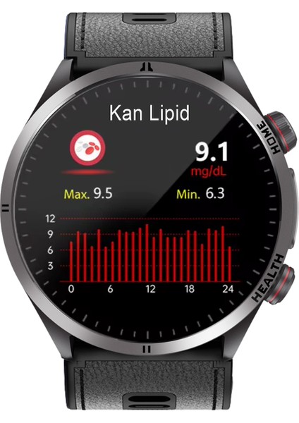 Electro Pro 2 Hava Basınçlı Tansiyon Şeker Nfc Sesli Görüşme Ekg Türkçe Akıllı Saat indirimleri