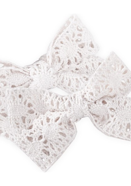 Dantel Örmeli Ikili Toka Kırık Beyaz fiyatları