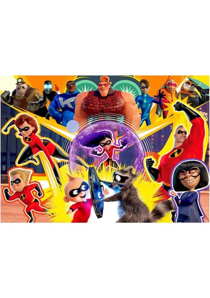 Incredibles 2 Puzzle 200 Parça