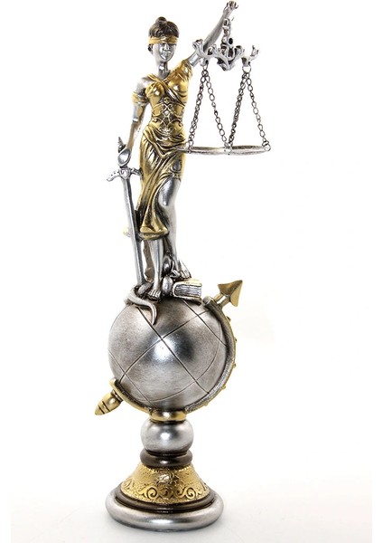 Buğz Polyester Dünya Küre Üzerinde Adalet Biblosu Model 1