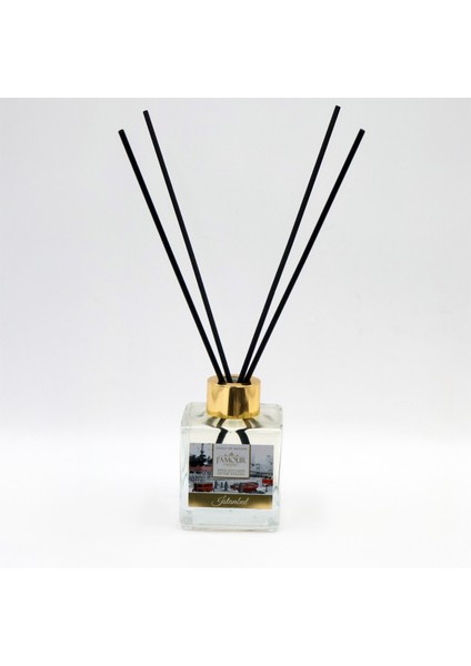 Çubuklu Bambu Oda Kokusu Parfüm Serisi Istanbul Banyo ve Salon Koku 100 ml modelleri