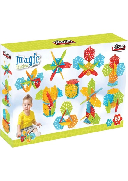 Buğz 03 294 Pilsan Sihirli Daireler 80 Parça