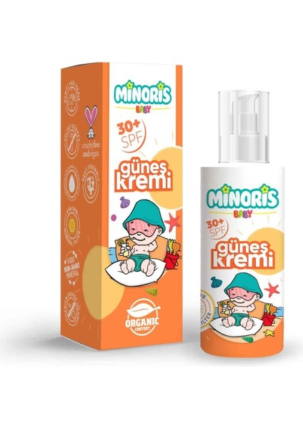 Baby Organik Güneş Koruyucu Sprey Krem 30 Spf 150ML