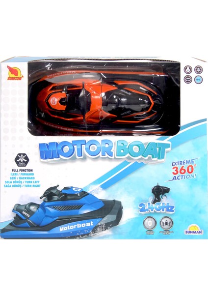 Motorboat 2.4 Ghz Kumandalı Full Fonksiyon Jet Ski Nessiworld fırsatları