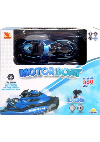 Motorboat 2.4 Ghz Kumandalı Full Fonksiyon Jet Ski Nessiworld indirimleri