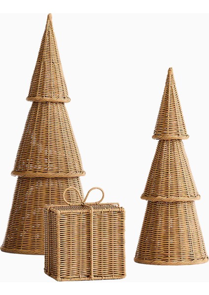 Alford Rattan 28" Küçük Dekoratif Ağaç indirimleri