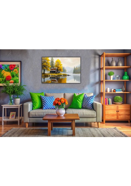 Manzara Kanvas Tablo modelleri