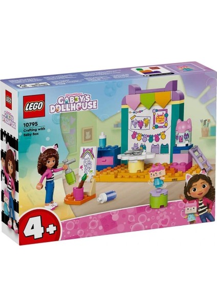 Buğz 10795 LEGO Gabbynin Hayal Evi Karton Baby Box ile El Sanatları 60 Parça +4 Yaş