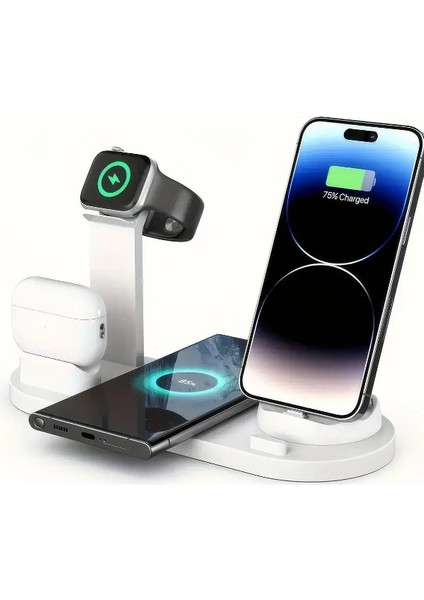 Buğz Çok Işlevli Şarj Istasyonu Beyaz Renk