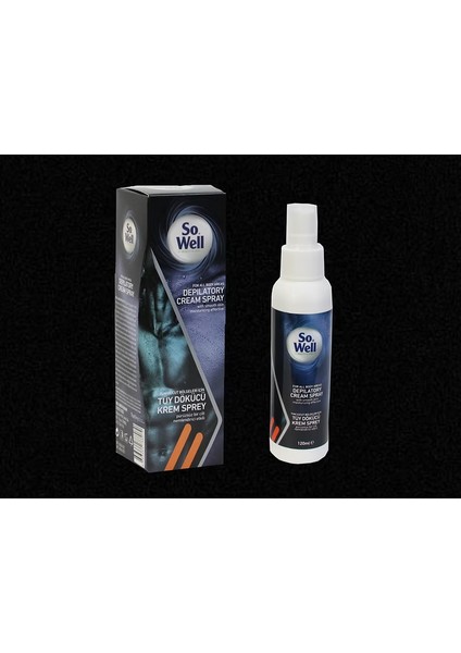 Erkek Tüy Dökücü Krem Sprey 120 ml