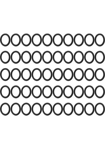 50 x Nitril Kauçuk O Halkası Siyah 11 mm x 15 mm x 2 mm Rondela Sızdırmazlık Torbaları Kauçuk Pedler (Yurt Dışından) fiyatları