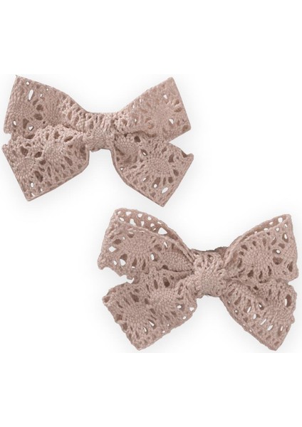 Dantel Örmeli Ikili Toka Sütlü Kahve