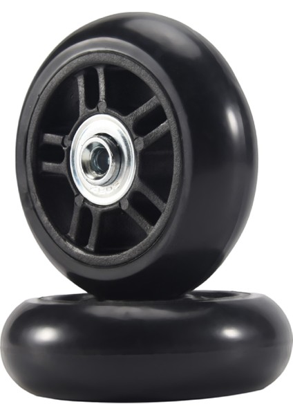 Çift Evrensel Döner Bagaj Bavul Tekerleği Yedek Tekerlekli Bagaj Tekerleği Yedek Bagaj Aksesuarları (Yurt Dışından) fiyatları