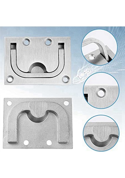 Paslanmaz Çelik Kapak Mandalı, Tekne Güvertesi Kapak Kolları, Halka Kulplar, Gömme Kapak Kolları (Yurt Dışından) modelleri