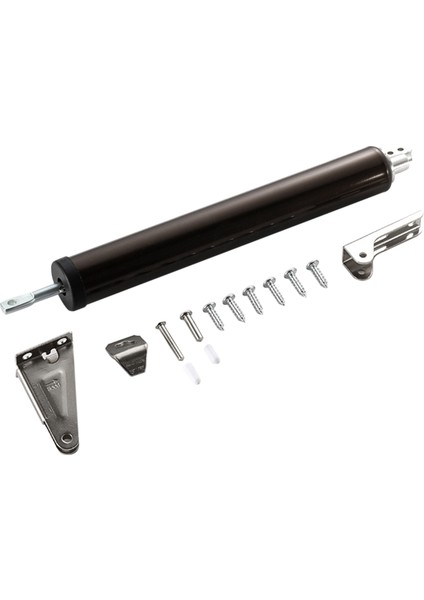 Basit Kapı Kapatıcı Sessiz Pnömatik Hidrolik Tampon Otomatik Ev Kapısı Kapatma Eser Mobilya Donanım Kahverengi (Yurt Dışından)