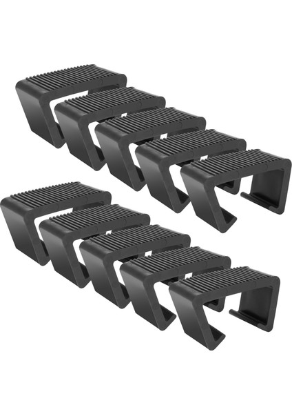 10 Parçalı Rattan Hasır Bahçe Mobilya Hizalama Bağlantı Elemanı Kanepe Klipsi Bağlantı Elemanı Rattan Mobilya Kanepe Için Uygun (Yurt Dışından)