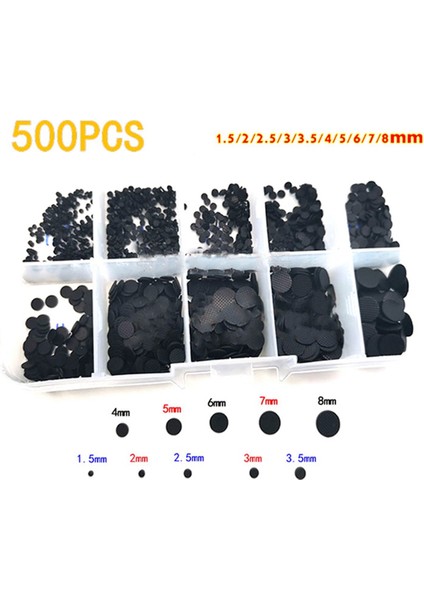 500 Adet/kutu 1,5-8 mm Farklı Boyutlarda Iletken Kauçuk Pedler Ir Uzaktan Kumanda Için Tuş Takımı Onarım Kiti Iletken Kauçuk (Yurt Dışından) fiyatları