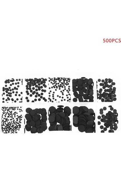 500 Adet/kutu 1,5-8 mm Farklı Boyutlarda Iletken Kauçuk Pedler Ir Uzaktan Kumanda Için Tuş Takımı Onarım Kiti Iletken Kauçuk (Yurt Dışından) modelleri
