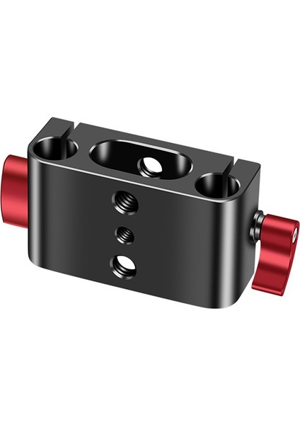 Alüminyum Alaşımlı Çift 15MM Direk Montaj Braketi Kelepçe Braketi Tripod Montaj Taban Plakası Için 1/4 3/8 Delikli (Yurt Dışından)