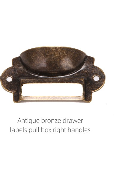20 Adet Dosya Adı Kartı Dosya Dolabı Kulpları Etiket Tutucu Antik Bronz Çekmece Etiket Çekmecesi Dolap Çerçevesi Kulpu Dosya Adı (Yurt Dışından) fiyatları