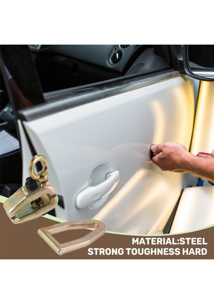 Dayanıklı 2 Yönlü 5 Tonluk Kendiliğinden Sıkışan Kelepçe Otomatik Araç Gövde Onarım Çekme Kelepçesi Ekipmanı Çerçeve Geri Çekme Çarpışma Onarım Makinesi (Yurt Dışından) indirimleri