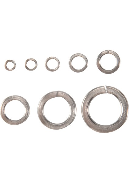 Yaylı Kilit Rondelası, 304 Paslanmaz Çelik Yaylı Kilit Rondelası Çeşit Seti (410 Parça, 8 Boyut) (Yurt Dışından) fırsatları